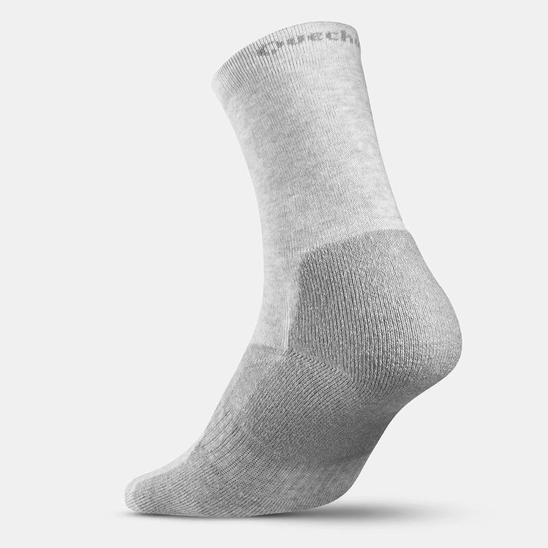 Quechua 2 Paires De Chaussettes De Randonnée Tiges Hautes Enfant Crossocks Noir Gris 3 Quechua 2 Paires De Chaussettes De Randonnée Tiges Hautes Enfant Crossocks Noir Gris – Image 3