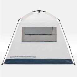 Quechua Abri De Camping 4 Places - Base Easy Fresh - Polyvalent, Instantané à Arceaux -Quechua Promos Magasin abri de camping 4 places base easy fresh polyvalent instantane a arceaux 4