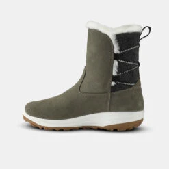Quechua Bottes De Neige Chaudes Imperméables De Randonnée - SH500 Cuir- Femme -Quechua Promos Magasin bottes de neige chaudes impermeables de randonnee sh500 cuir femme 2
