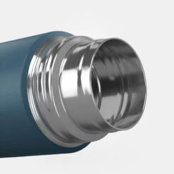 Quechua Bouteille Isotherme Inox 0,4L Avec Gobelet Pour La Randonnée - Bleu -Quechua Promos Magasin bouteille isotherme inox 04l avec gobelet pour la randonnee bleu 6