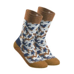 Quechua Chaussettes Chaudes De Randonnée - SH100 MID - Enfant X2 Paires -Quechua Promos Magasin chaussettes chaudes de randonnee sh100 mid enfant x2 paires 2