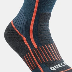 Quechua Chaussettes Chaudes De Randonnée - SH500 MOUNTAIN MID - Enfant X2 Paires -Quechua Promos Magasin chaussettes chaudes de randonnee sh500 mountain mid enfant x2 paires 5