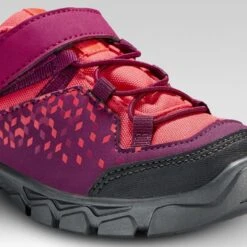 Quechua Chaussures De Randonnée Enfant Basses Avec Scratch MH120 LOW Violettes 28 AU 34 -Quechua Promos Magasin chaussures de randonnee enfant basses avec scratch mh120 low violettes 28 au 34 5