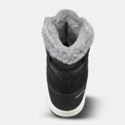 Quechua Chaussures En Cuir Chaudes Et Imperméables De Randonnée - SH900 Hautes - Femme -Quechua Promos Magasin chaussures en cuir chaudes et impermeables de randonnee sh900 hautes femme 6