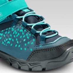 Quechua Chaussures Imperméables De Randonnée - MH120 MID Turquoises - Enfant 28 AU 34 -Quechua Promos Magasin chaussures impermeables de randonnee mh120 mid turquoises enfant 28 au 34 5