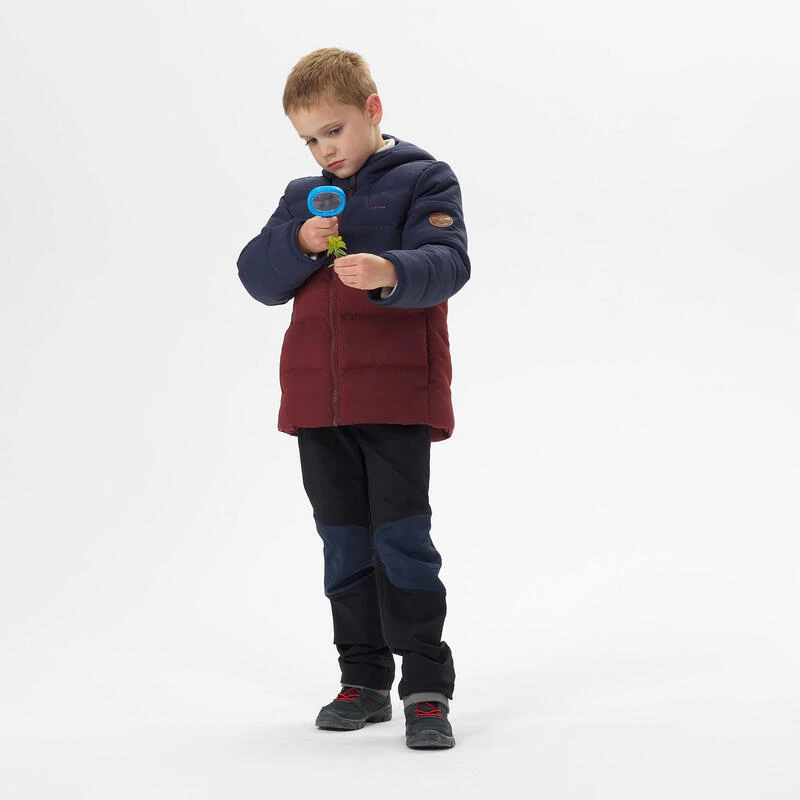 Quechua Doudoune De Randonnée Bleue Et Bordeaux - Enfant 2-6 Ans 2 Quechua Doudoune De Randonnée Bleue Et Bordeaux - Enfant 2-6 Ans – Image 2