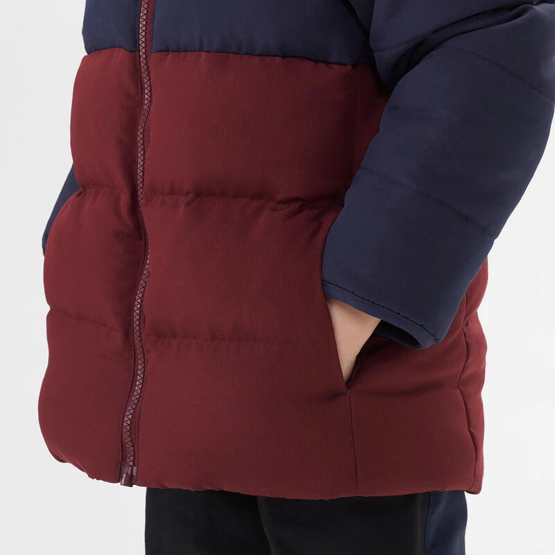 Quechua Doudoune De Randonnée Bleue Et Bordeaux - Enfant 2-6 Ans 6 Quechua Doudoune De Randonnée Bleue Et Bordeaux - Enfant 2-6 Ans – Image 6