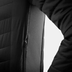 Quechua DOUDOUNE DE RANDONNÉE - HYBRIDE NOIRE - ENFANT 7-15 ANS -Quechua Promos Magasin doudoune de randonnee hybride noire enfant 7 15 ans 6