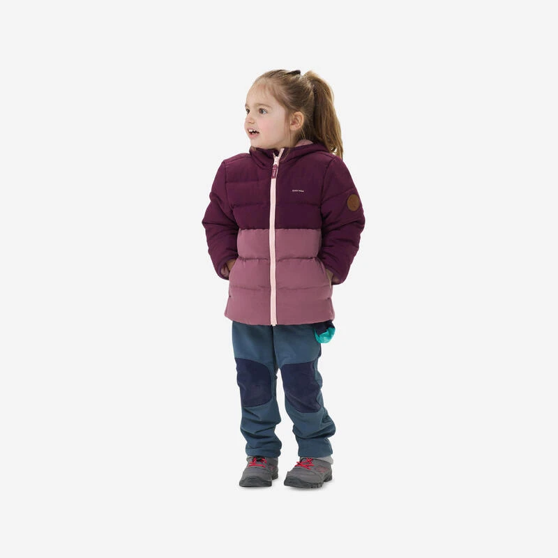 Quechua Doudoune De Randonnée Violette - Enfant 2-6 Ans 1 Quechua Doudoune De Randonnée Violette - Enfant 2-6 Ans