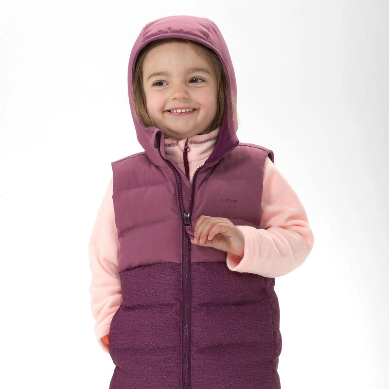 Quechua Doudoune Sans Manches De Randonnée Violette - Enfant 2-6 Ans 10 Quechua Doudoune Sans Manches De Randonnée Violette - Enfant 2-6 Ans – Image 10