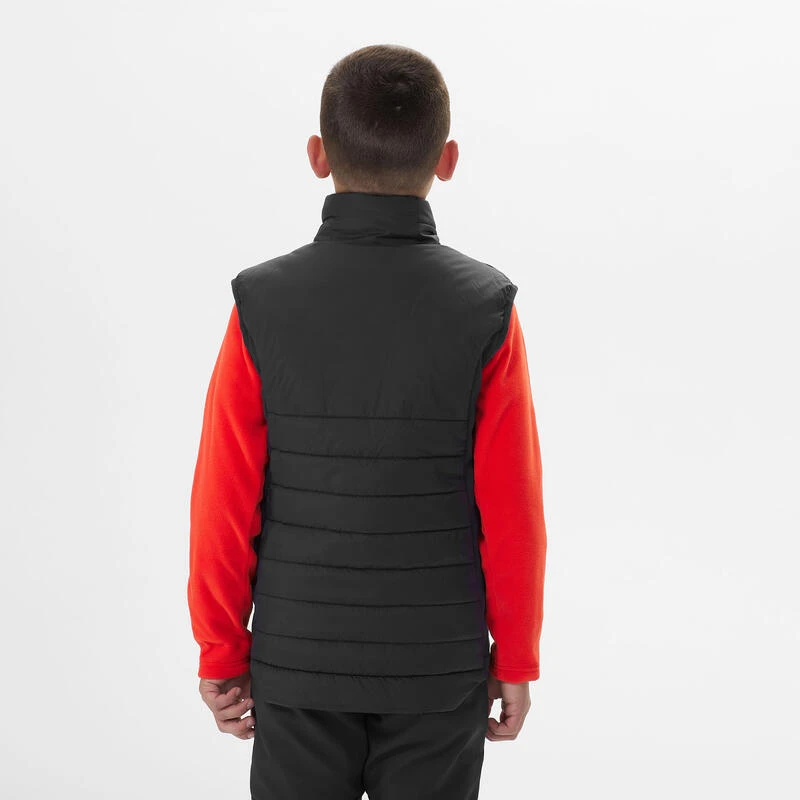 Quechua GILET DOUDOUNE DE RANDONNÉE - HYBRIDE NOIR - ENFANT 7-15 ANS 2 Quechua GILET DOUDOUNE DE RANDONNÉE - HYBRIDE NOIR - ENFANT 7-15 ANS – Image 2
