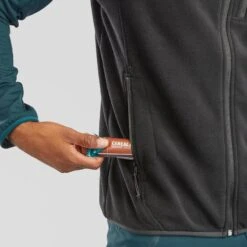 Quechua Gilet Polaire De Randonnée - MH120 - Homme -Quechua Promos Magasin gilet polaire de randonnee mh120 homme 7