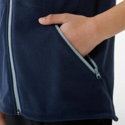 Quechua GILET POLAIRE - MH150 BLEU GRIS - ENFANT 7-15 ANS 8 Quechua GILET POLAIRE - MH150 BLEU GRIS - ENFANT 7-15 ANS -Quechua Promos Magasin gilet polaire mh150 bleu gris enfant 7 15 ans 3