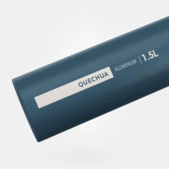 Quechua Gourde Alu 1,5L Avec Bouchon à Ouverture Rapide Pour La Randonnée Bleu -Quechua Promos Magasin gourde alu 15l avec bouchon a ouverture rapide pour la randonnee bleu 2