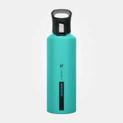 Quechua Gourde Alu 1L Avec Bouchon à Ouverture Rapide Pour La Randonnée - Vert -Quechua Promos Magasin gourde alu 1l avec bouchon a ouverture rapide pour la randonnee vert 9