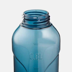 Quechua Gourde Ecozen® 0,8L Avec Bouchon Ouverture Rapide Pour La Randonnée - Bleu -Quechua Promos Magasin gourde ecozen 08l avec bouchon ouverture rapide pour la randonnee bleu 3