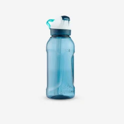 Quechua Gourde Randonnée 900 Bouchon Instantané Avec Pipette 0,5 Litre Ecozen® Bleu