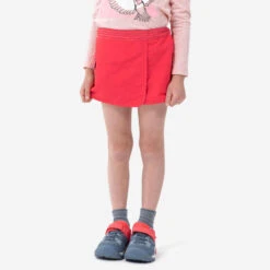Quechua Jupe Short De Randonnée - MH100 KID Rose Corail -enfant 2-6 Ans -Quechua Promos Magasin jupe short de randonnee mh100 kid rose corail enfant 2 6 ans 3
