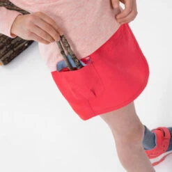 Quechua Jupe Short De Randonnée - MH100 KID Rose Corail -enfant 2-6 Ans -Quechua Promos Magasin jupe short de randonnee mh100 kid rose corail enfant 2 6 ans 4