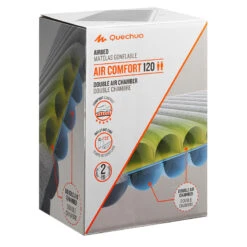Quechua MATELAS DE CAMPING GONFLABLE AIR CONFORT | 2 PERSONNES - LARGEUR 120 CM -Quechua Promos Magasin matelas de camping gonflable air confort 2 personnes largeur 120 cm 2