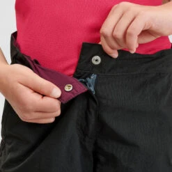 Quechua Pantalon De Randonnée Modulable - MH500 Noir Enfant 7-15 Ans -Quechua Promos Magasin pantalon de randonnee modulable mh500 noir enfant 7 15 ans 8