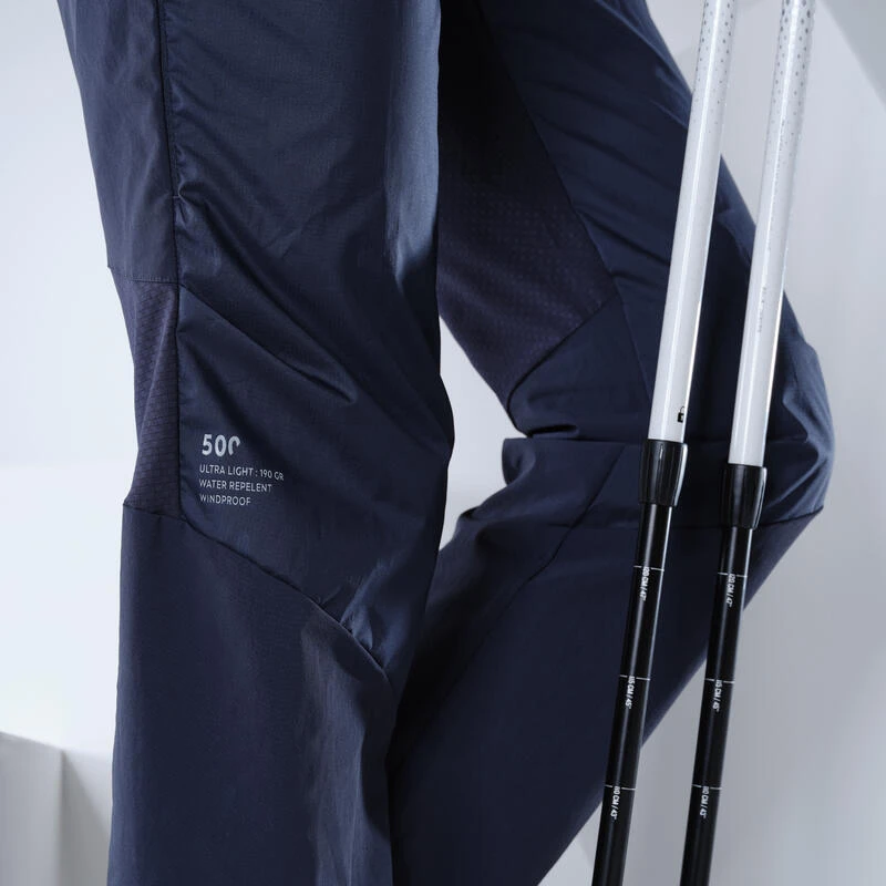 Quechua Pantalon Ultra Léger De Randonnée Rapide Femme FH500 Bleu. 7 Quechua Pantalon Ultra Léger De Randonnée Rapide Femme FH500 Bleu. – Image 7