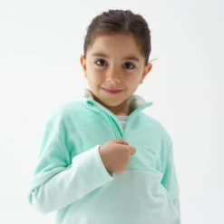 Quechua Polaire De Randonnée MH120 Turquoise - Enfant 2-6 Ans -Quechua Promos Magasin polaire de randonnee mh120 turquoise enfant 2 6 ans 6
