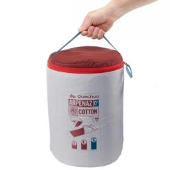 Quechua SAC DE COUCHAGE EN COTON POUR LE CAMPING - ARPENAZ 0° COTON -Quechua Promos Magasin sac de couchage en coton pour le camping arpenaz 0 coton 9