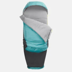 Quechua SAC DE COUCHAGE ENFANT 2 EN 1 - SLEEPIN BED JUNIOR 10°C BLEU -Quechua Promos Magasin sac de couchage enfant 2 en 1 sleepin bed junior 10c bleu 3