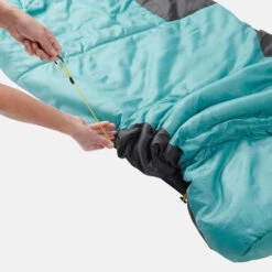 Quechua SAC DE COUCHAGE ENFANT 2 EN 1 - SLEEPIN BED JUNIOR 10°C BLEU -Quechua Promos Magasin sac de couchage enfant 2 en 1 sleepin bed junior 10c bleu 8