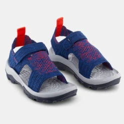 Quechua Sandales De Randonnée MH120 Bleue Foncé - Enfant - 28 AU 39 -Quechua Promos Magasin sandales de randonnee mh120 bleue fonce enfant 28 au 39 3