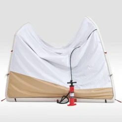 Quechua Séjour Gonflable De Camping - Air Seconds Base Connect Fresh - 6 Personnes -Quechua Promos Magasin sejour gonflable de camping air seconds base connect fresh 6 personnes 6