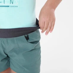 Quechua Short De Randonnée Enfant - MH500 Gris - 7-15 Ans - -Quechua Promos Magasin short de randonnee enfant mh500 gris 7 15 ans 5