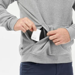 Quechua Sweat à Capuche De Randonnée - NH150 1/2 Zip Homme -Quechua Promos Magasin sweat a capuche de randonnee nh150 12 zip homme 6