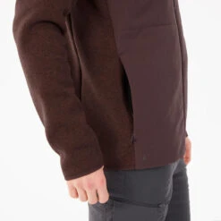 Quechua Sweat à Capuche De Randonnée - NH500 Hybride - Homme -Quechua Promos Magasin sweat a capuche de randonnee nh500 hybride homme 5