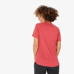 Quechua T-shirt De Randonnée Manches Courtes - MH500 - Femme 7 Quechua T-shirt De Randonnée Manches Courtes - MH500 - Femme -Quechua Promos Magasin t shirt de randonnee manches courtes mh500 femme 3