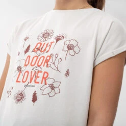 Quechua T-Shirt De Randonnée - MH100 BEIGE - Enfant 7-15 Ans -Quechua Promos Magasin t shirt de randonnee mh100 beige enfant 7 15 ans 3