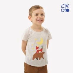 Quechua T-Shirt Enfant MH100 Beige- 2-6 ANS 9 Quechua T-Shirt Enfant MH100 Beige- 2-6 ANS -Quechua Promos Magasin t shirt enfant mh100 beige 2 6 ans 3