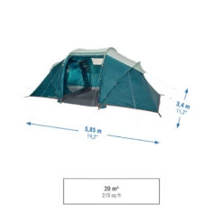 Quechua Tente à Arceaux De Camping - Arpenaz 4.2 - 4 Personnes - 2 Chambres 13 Quechua Tente à Arceaux De Camping - Arpenaz 4.2 - 4 Personnes - 2 Chambres -Quechua Promos Magasin tente a arceaux de camping arpenaz 42 4 personnes 2 chambres 3