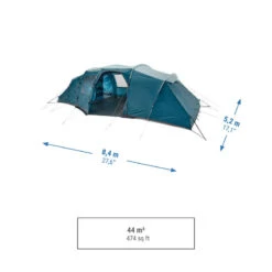 Quechua Tente à Arceaux De Camping - Arpenaz 8.4 - 8 Personnes - 4 Chambres 12 Quechua Tente à Arceaux De Camping - Arpenaz 8.4 - 8 Personnes - 4 Chambres -Quechua Promos Magasin tente a arceaux de camping arpenaz 84 8 personnes 4 chambres 2