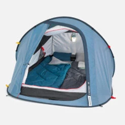 Quechua Tente De Camping - 2 SECONDS - 2 Places -Quechua Promos Magasin tente de camping 2 seconds 2 places 3