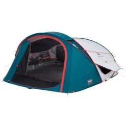 Quechua Tente De Camping - 2 SECONDS XL - 3 Places - Fresh & Black -Quechua Promos Magasin tente de camping 2 seconds xl 3 places fresh and black 3