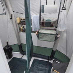 Quechua TENTE DE DOUCHE DE CAMPING GONFLABLE - AIRSECONDS - TISSU FRESH -Quechua Promos Magasin tente de douche de camping gonflable airseconds tissu fresh 3