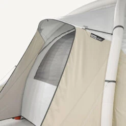 Quechua Tente Gonflable De Camping - Air Seconds 8.4 F&B - 8 Places - 4 Chambres -Quechua Promos Magasin tente gonflable de camping air seconds 84 f and b 8 places 4 chambres 8