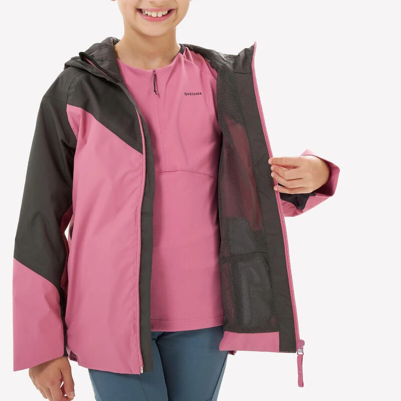 Quechua Veste Imperméable De Randonnée - MH500 - Enfant 7-15 Ans 9 Quechua Veste Imperméable De Randonnée - MH500 - Enfant 7-15 Ans – Image 9