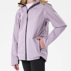 Quechua Veste Imperméable De Randonnée - MH500 Violette - Enfant 7-15 Ans -Quechua Promos Magasin veste impermeable de randonnee mh500 violette enfant 7 15 ans 6