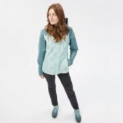 Quechua Veste Imperméable De Randonnée Montagne - MH100 - Femme 12 Quechua Veste Imperméable De Randonnée Montagne - MH100 - Femme -Quechua Promos Magasin veste impermeable de randonnee montagne mh100 femme 2