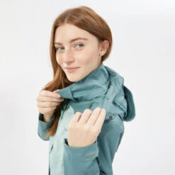 Quechua Veste Imperméable De Randonnée Montagne - MH100 - Femme 16 Quechua Veste Imperméable De Randonnée Montagne - MH100 - Femme -Quechua Promos Magasin veste impermeable de randonnee montagne mh100 femme 6