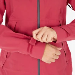Quechua Veste Imperméable De Randonnée Montagne - MH500 - Femme - Framboise -Quechua Promos Magasin veste impermeable de randonnee montagne mh500 femme framboise 6