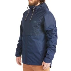 Quechua Veste Imperméable De Randonnée - NH500 Flap - Homme -Quechua Promos Magasin veste impermeable de randonnee nh500 flap homme 4